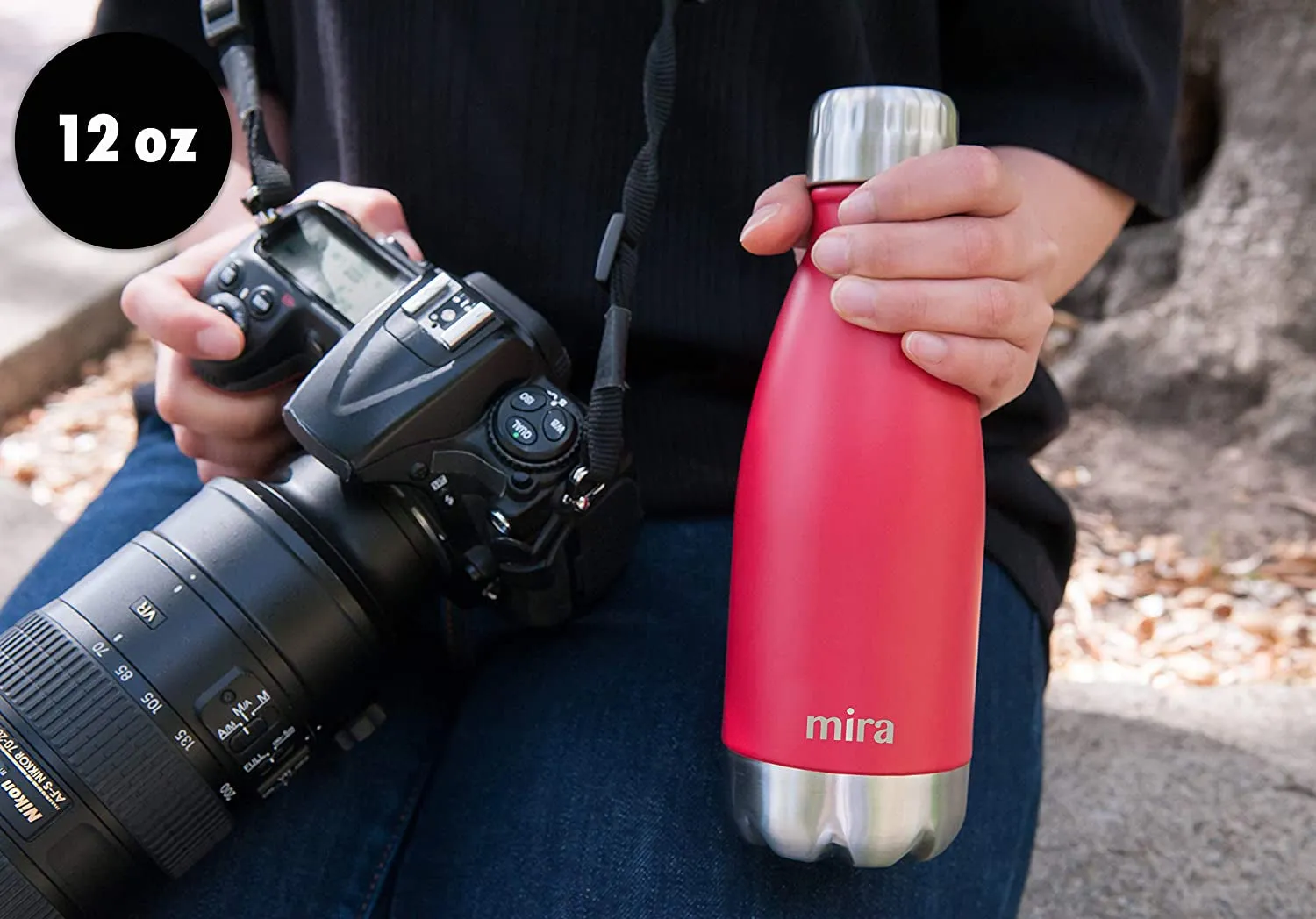 12 Oz (350ml) Stainless Steel Vacuum Insulated Water Bottle