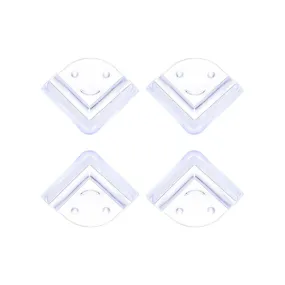 1696 Table Corners Edge Protector Guards for Baby Child Safety (Pack of 4Pc)