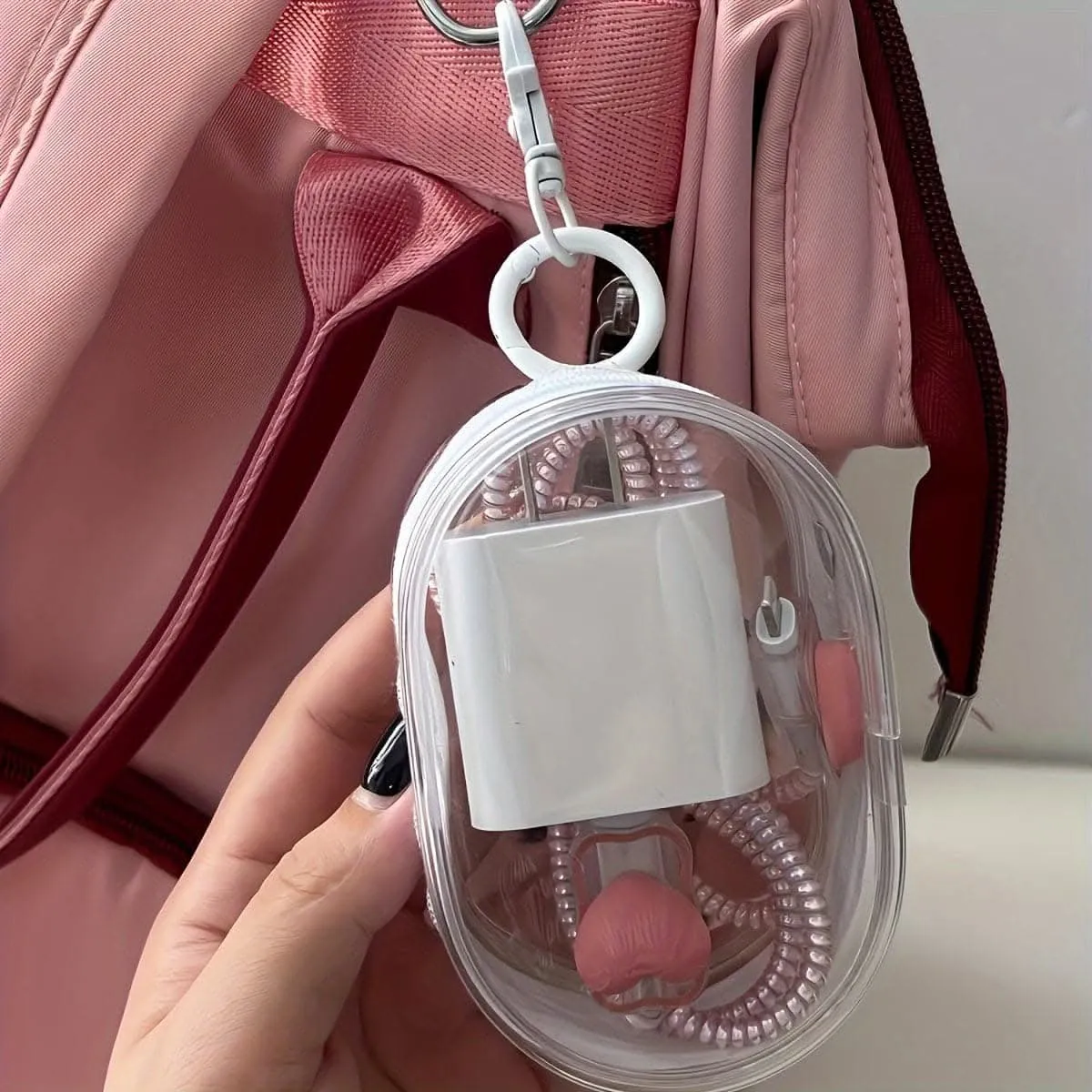 2-Pack Portable Mini Cable Organizer - Travel Accessory