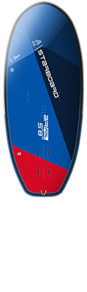 2022 STARBOARD INFLATABLE SUP 5'8" X 28" X 4.75" AIR FOIL DELUXE SC WING BOARD