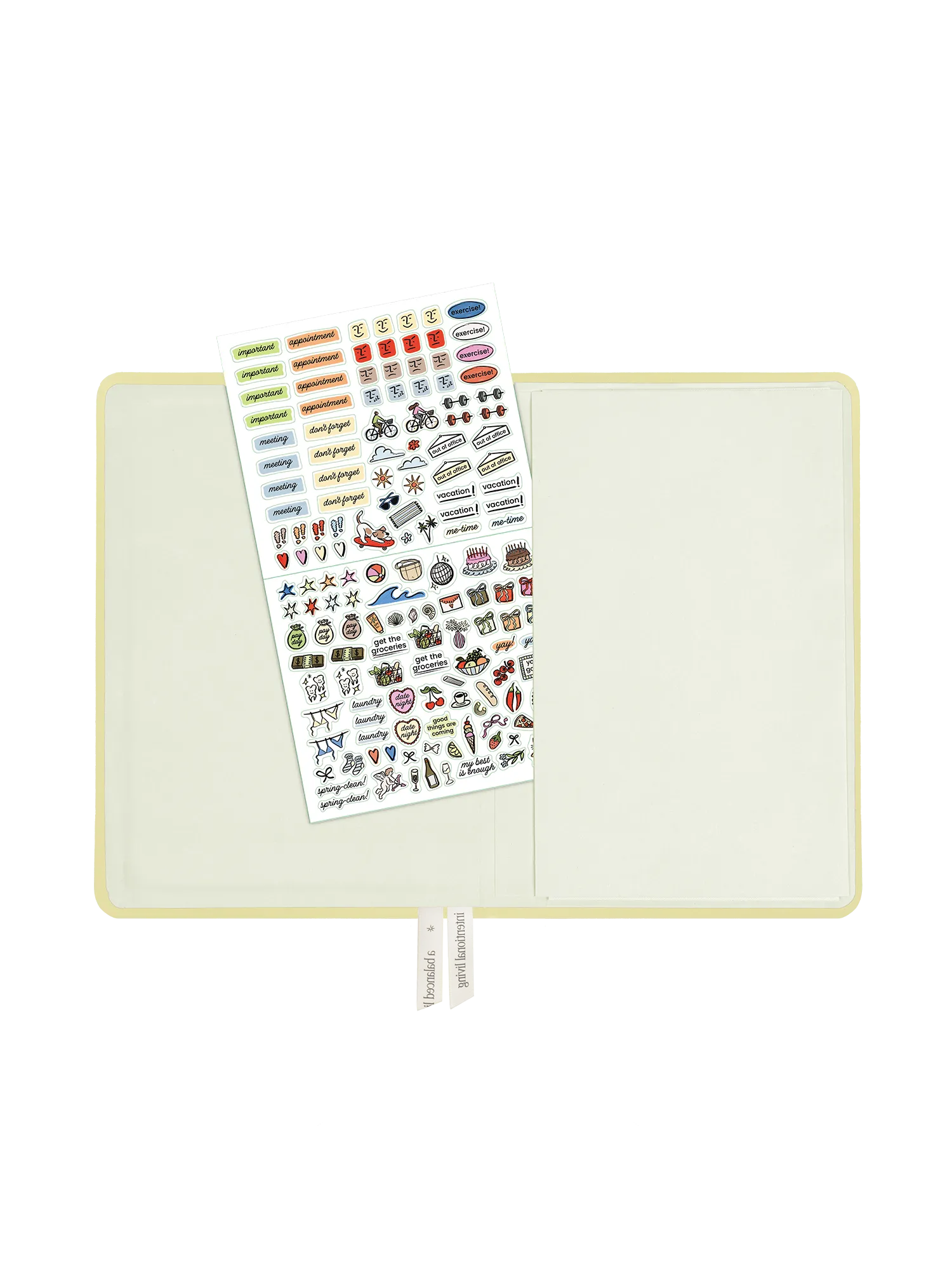 2025 Planner Compact (Buttercream)
