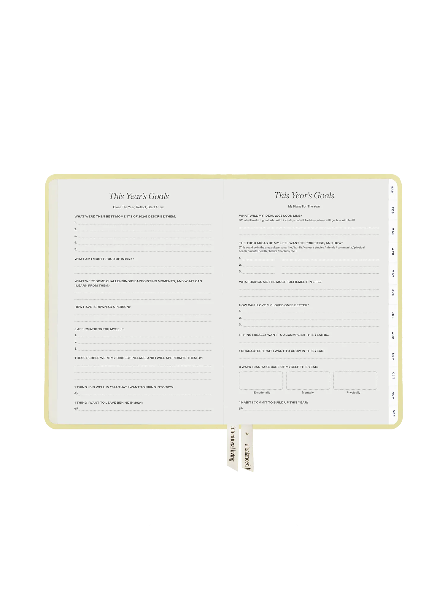 2025 Planner Compact (Buttercream)