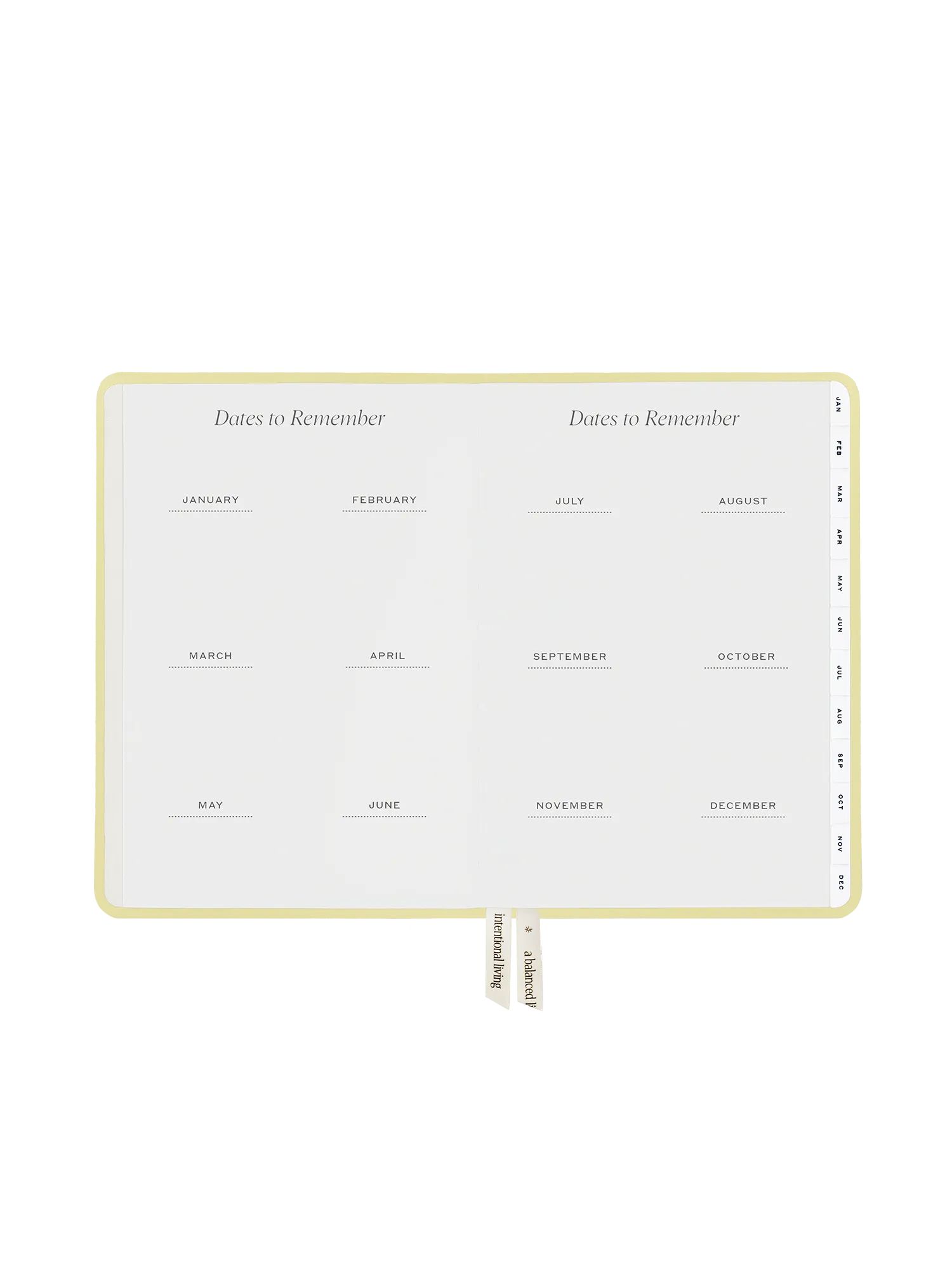 2025 Planner Compact (Buttercream)
