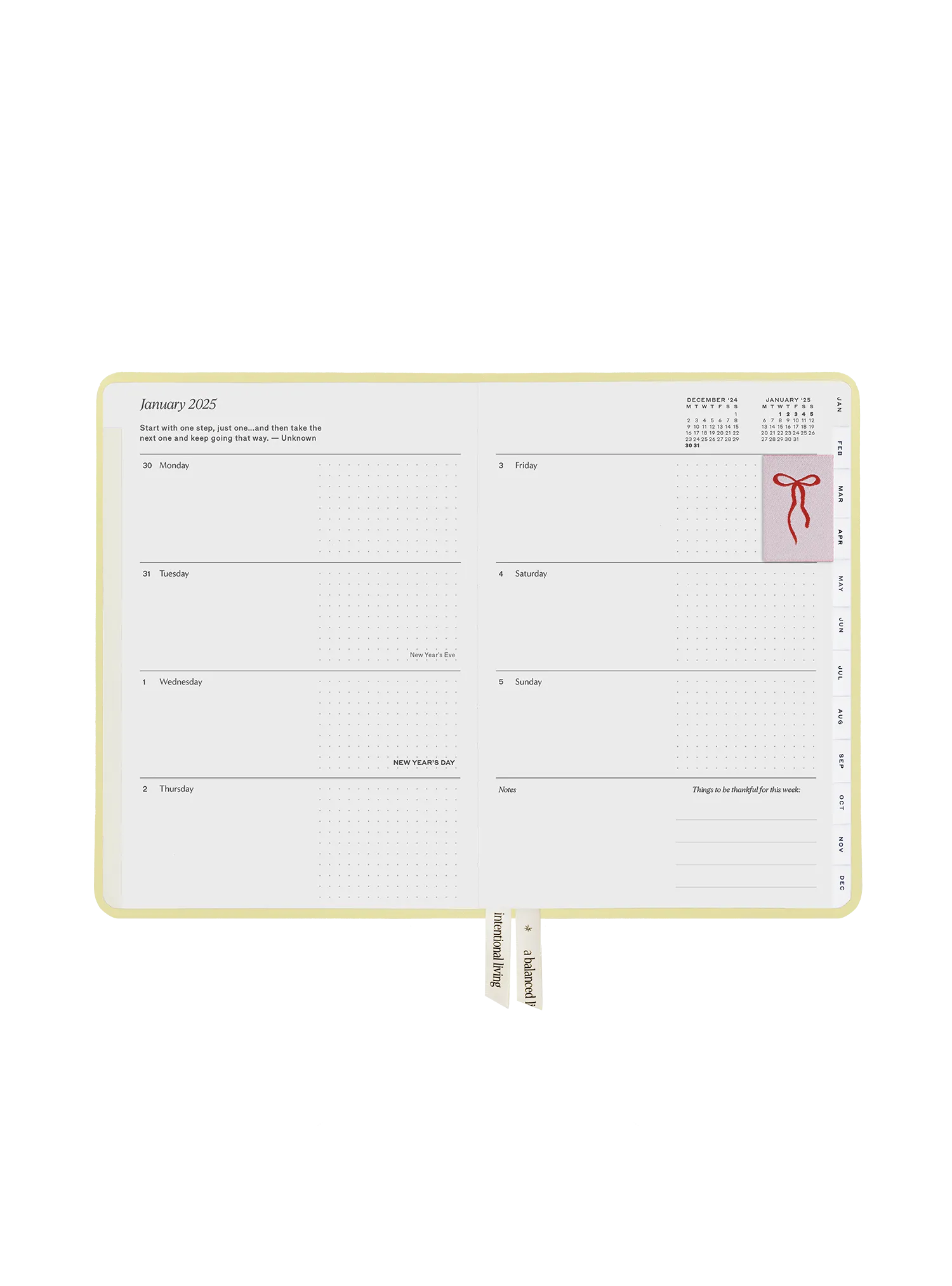 2025 Planner Compact (Buttercream)