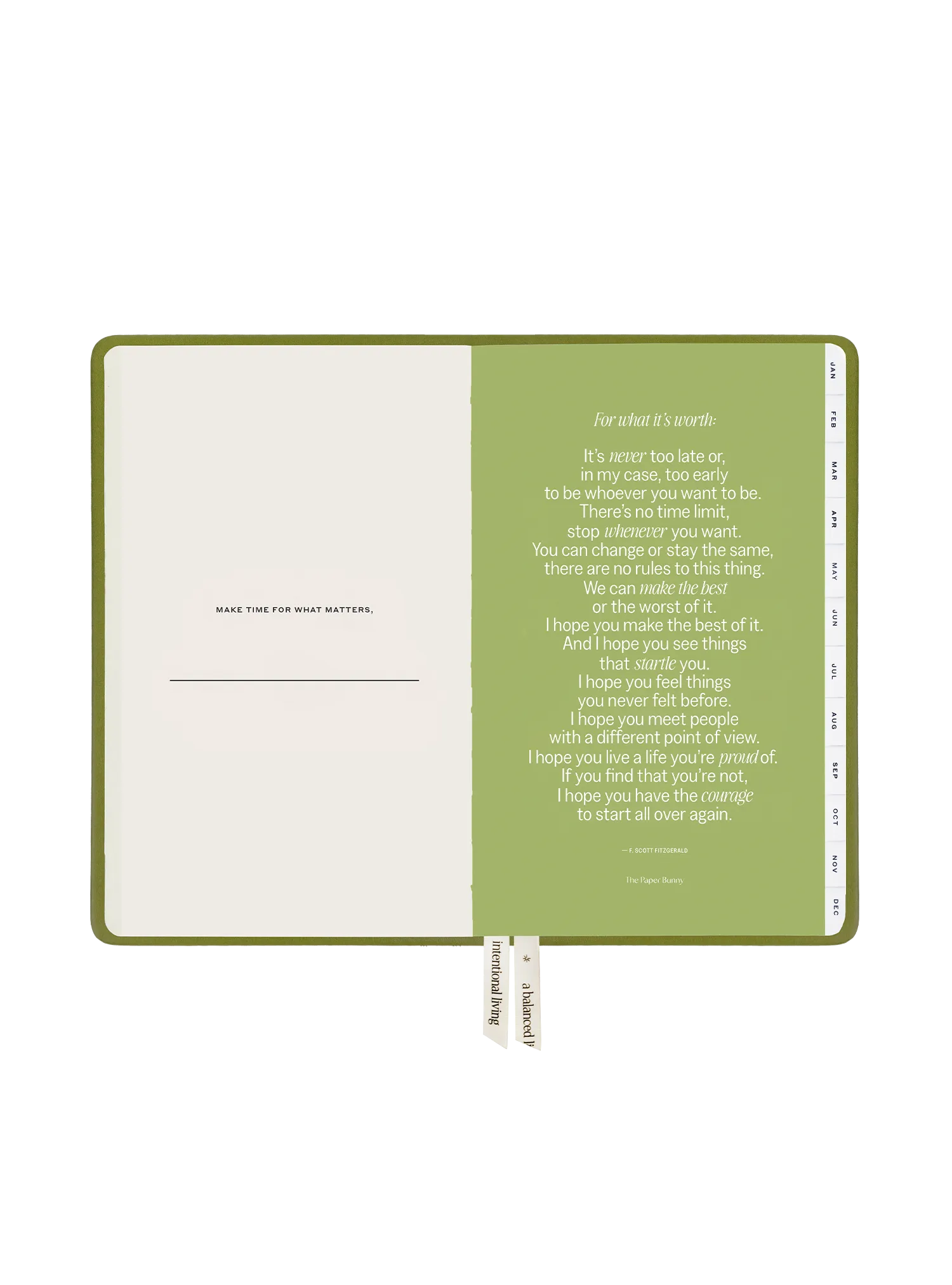 2025 Planner Regular (Lawn)