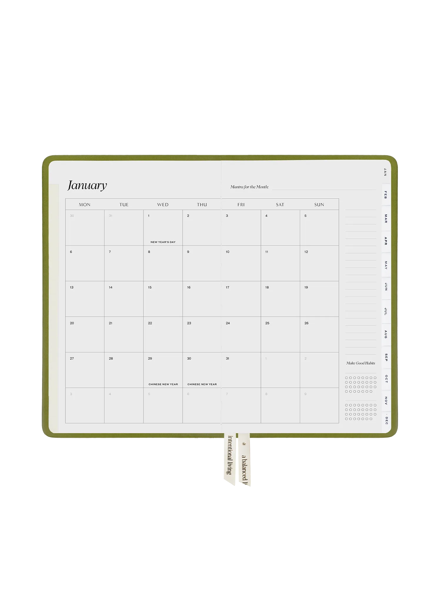 2025 Planner Regular (Lawn)