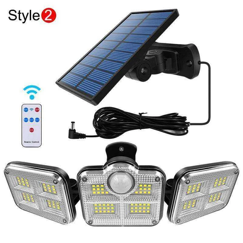 20w Super Bright Solar Lights 120led 122led IP65 Waterproof Lamp