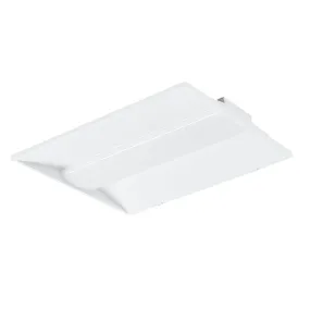 2x2 LED Center Basket Troffer: C-Line, 5000 Lumen Max, Wattage and CCT Selectable, 120-277V