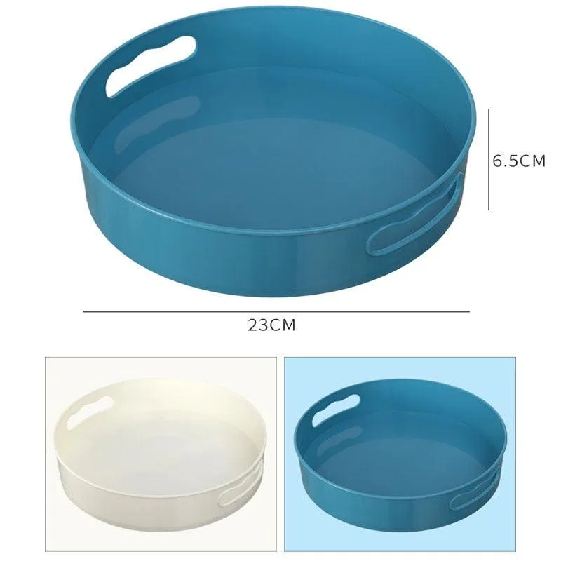 360 Rotating Tray Turntable Kitchen Storage Containers