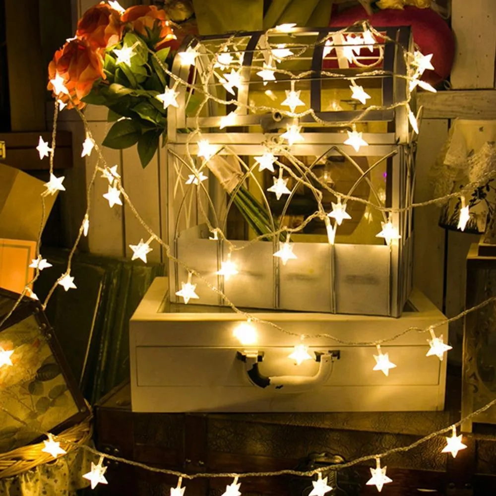 40 LED Star Lights 6M