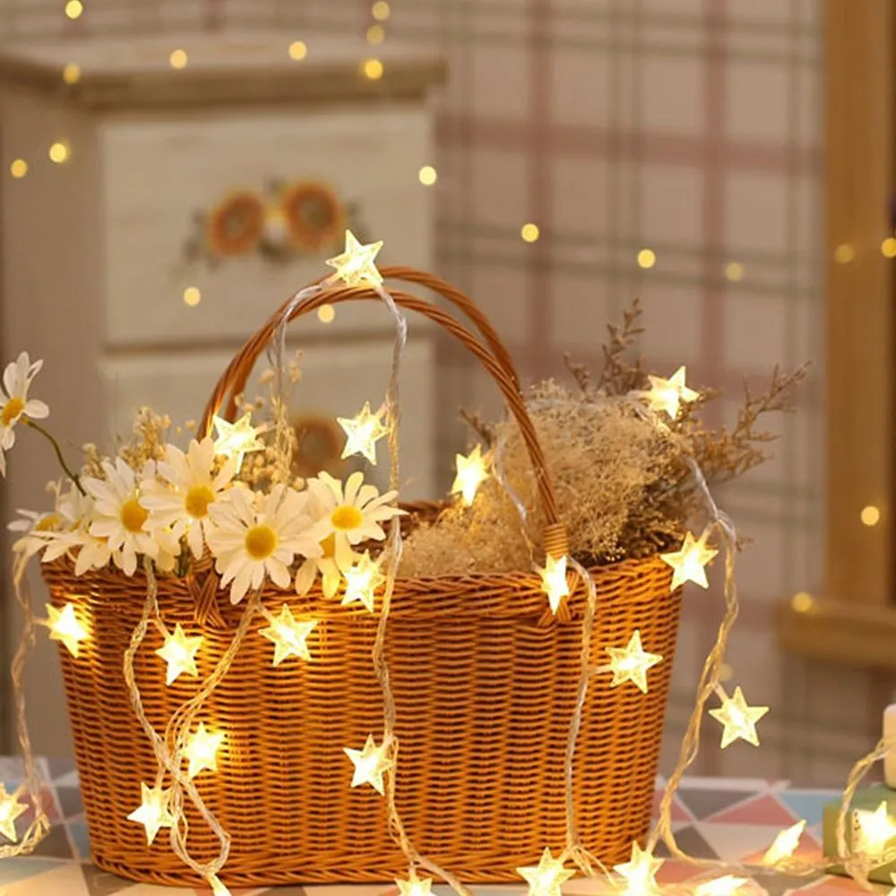 40 LED Star Lights 6M