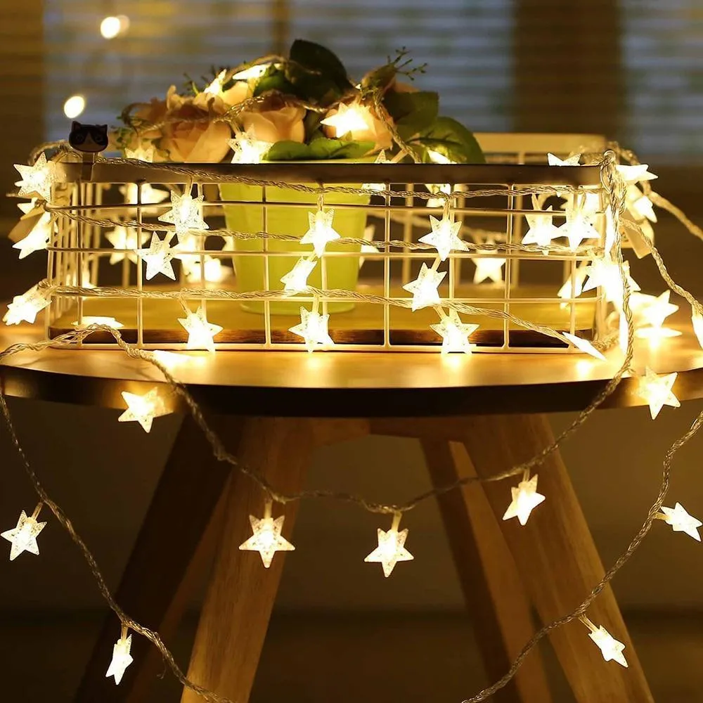 40 LED Star Lights 6M