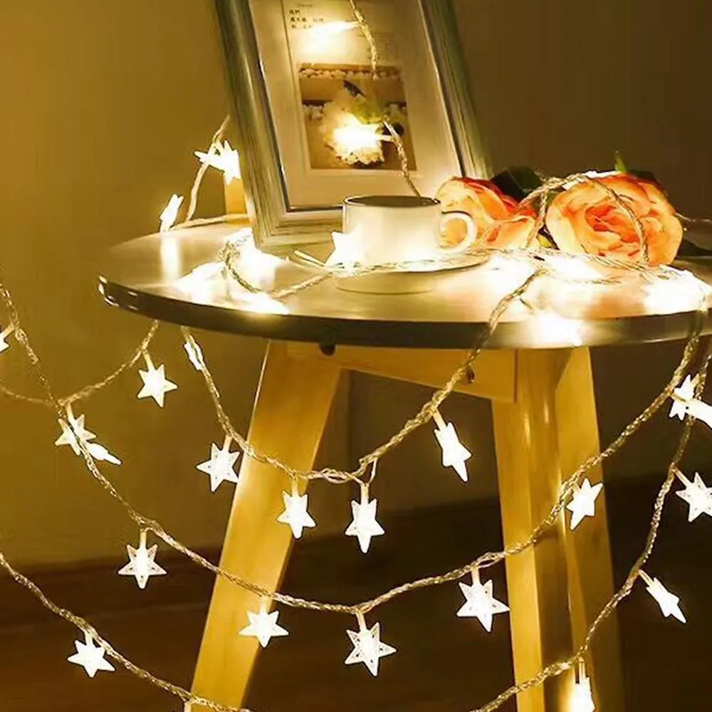 40 LED Star Lights 6M