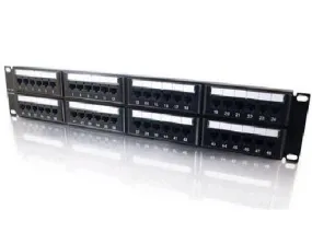 48-Port 110 Type CAT5e Patch Panel