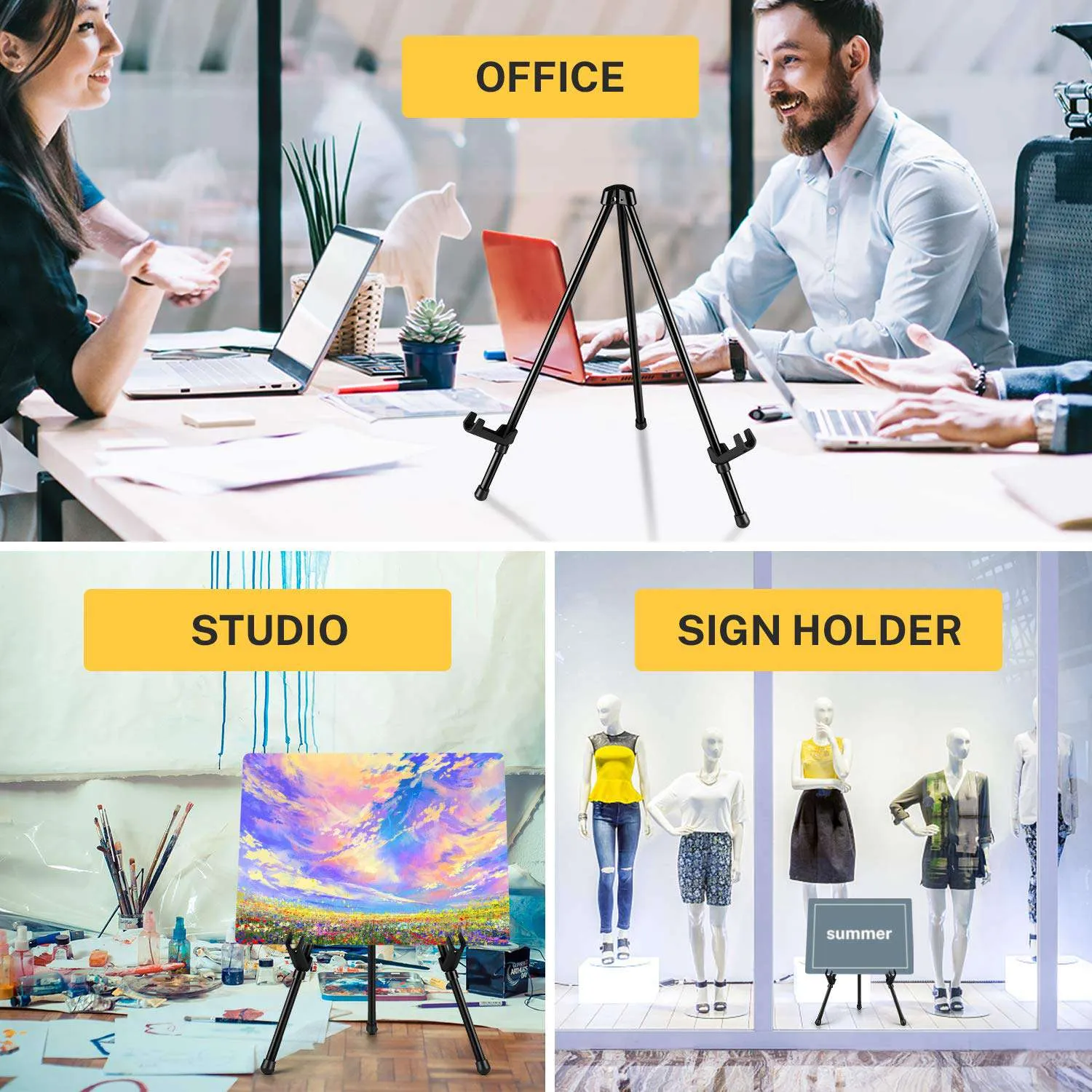 6 Pack Tabletop Easel