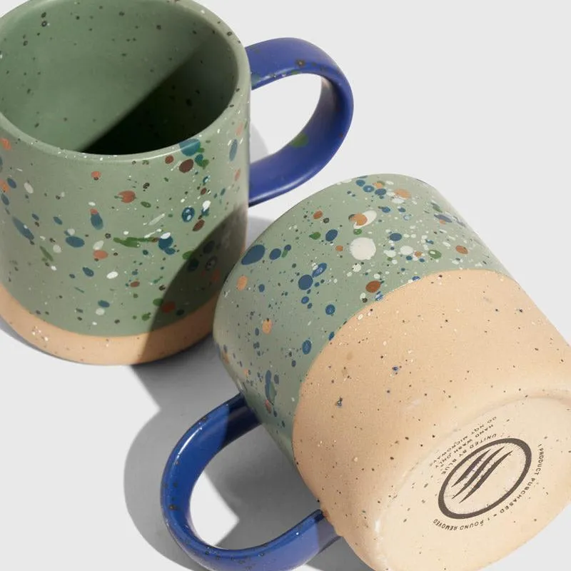 8 oz. Stoneware Mug Set