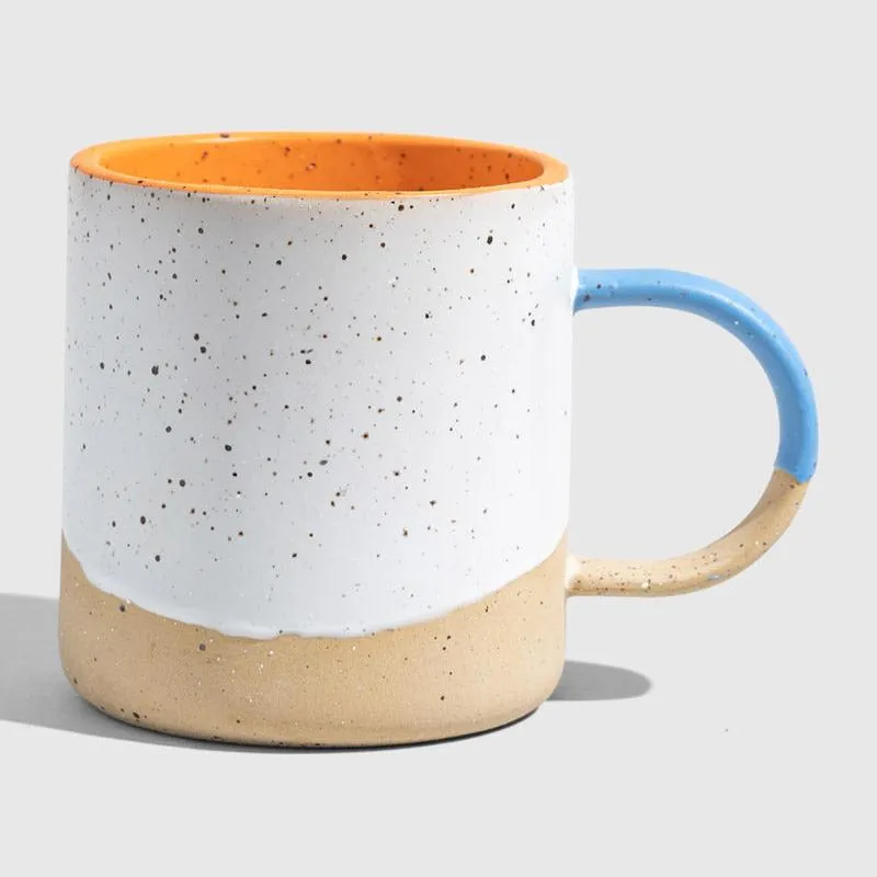 8 oz. Stoneware Mug Set