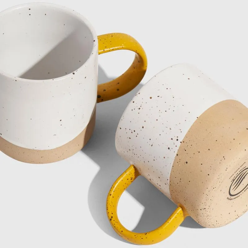 8 oz. Stoneware Mug Set