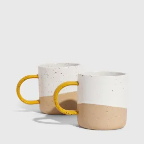 8 oz. Stoneware Mug Set