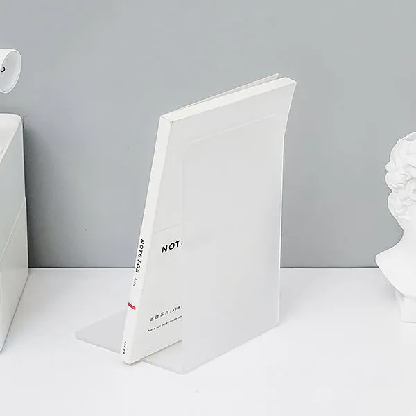 Acrylic Clear and Translucent Bookend