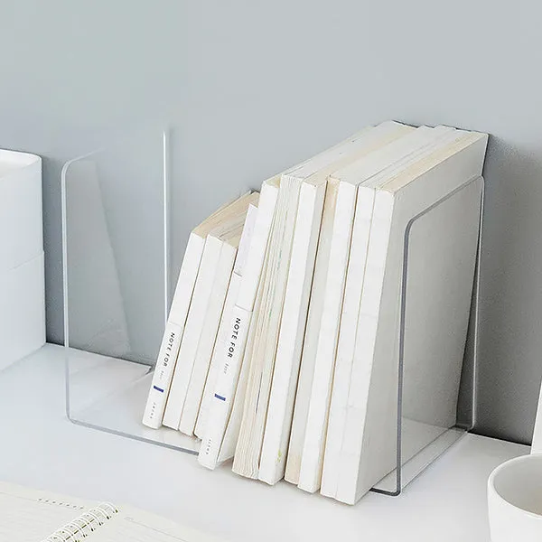Acrylic Clear and Translucent Bookend