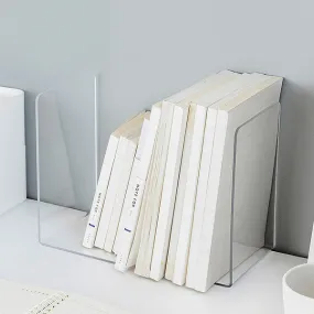Acrylic Clear and Translucent Bookend