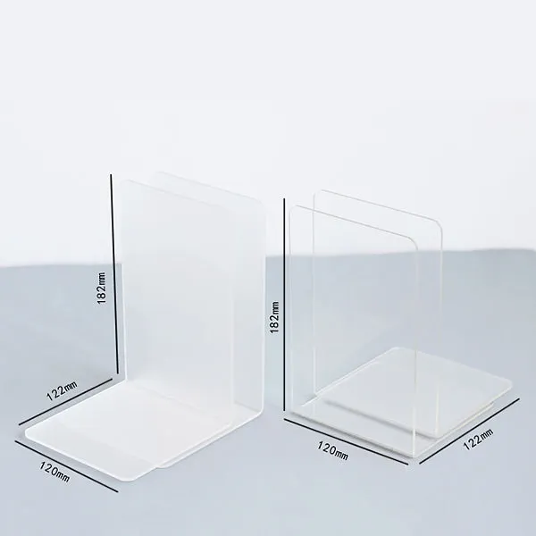 Acrylic Clear and Translucent Bookend