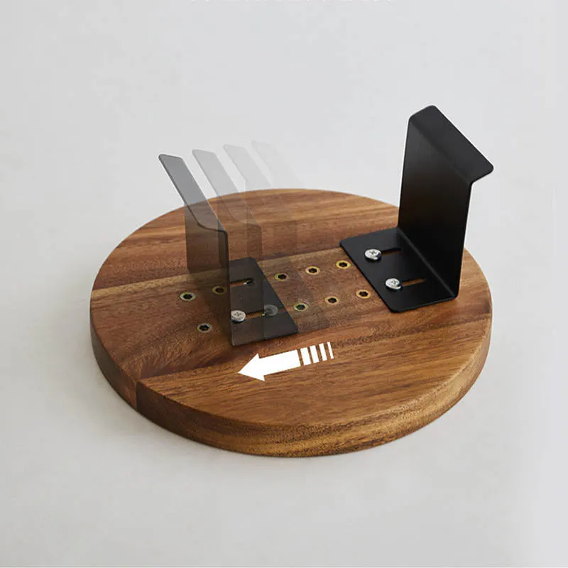 Adjustable Solid Wood Sofa Armrest Tray Table – Space-Saving Couch Arm Clip-On Side Table