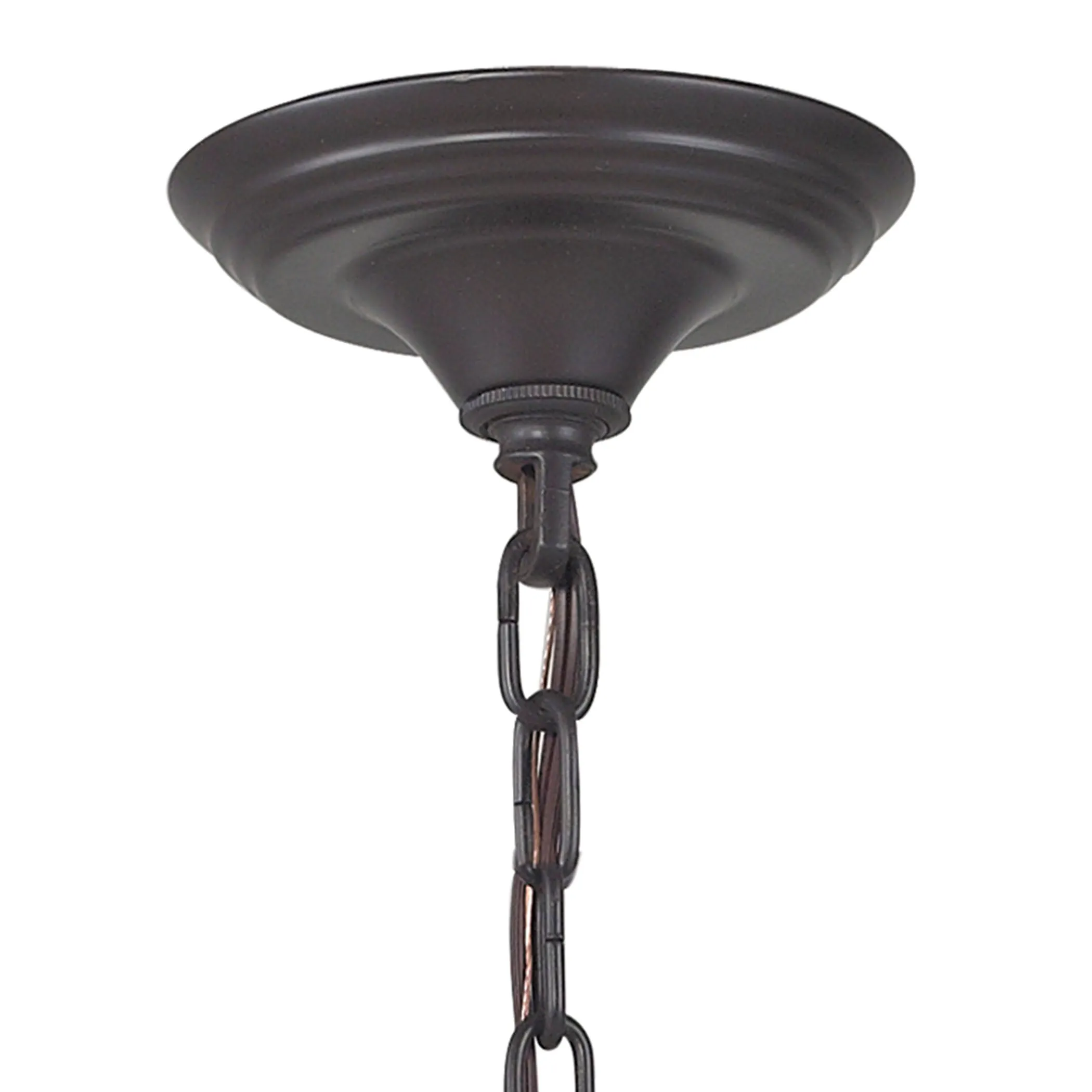Arthur 7" 3 Light Mini Pendant in Aged Bronze