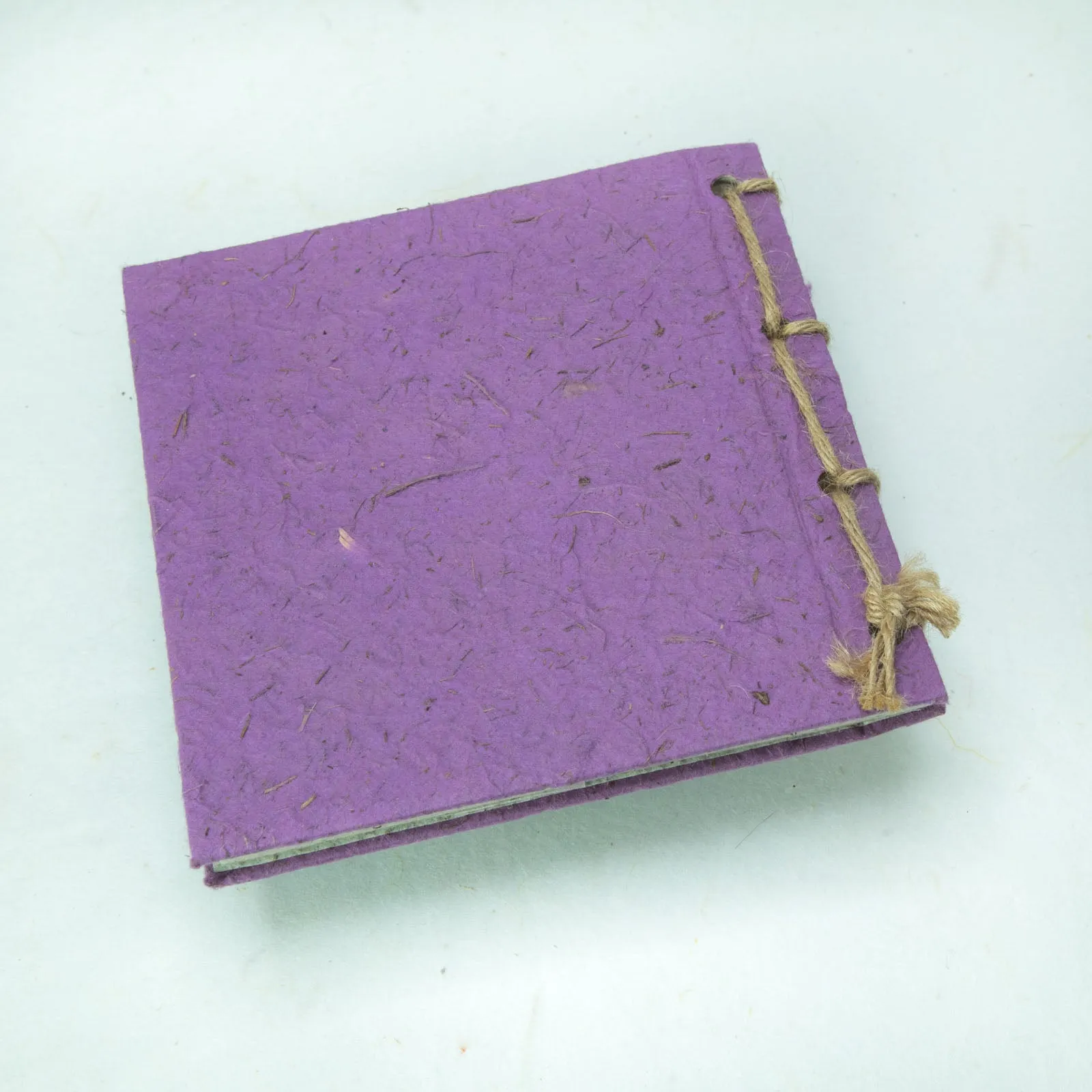Artist Reproductions - Thailand Themed - Batik Art Set Purple - Twine Eco-friendly Journal and Scratch Pad Set