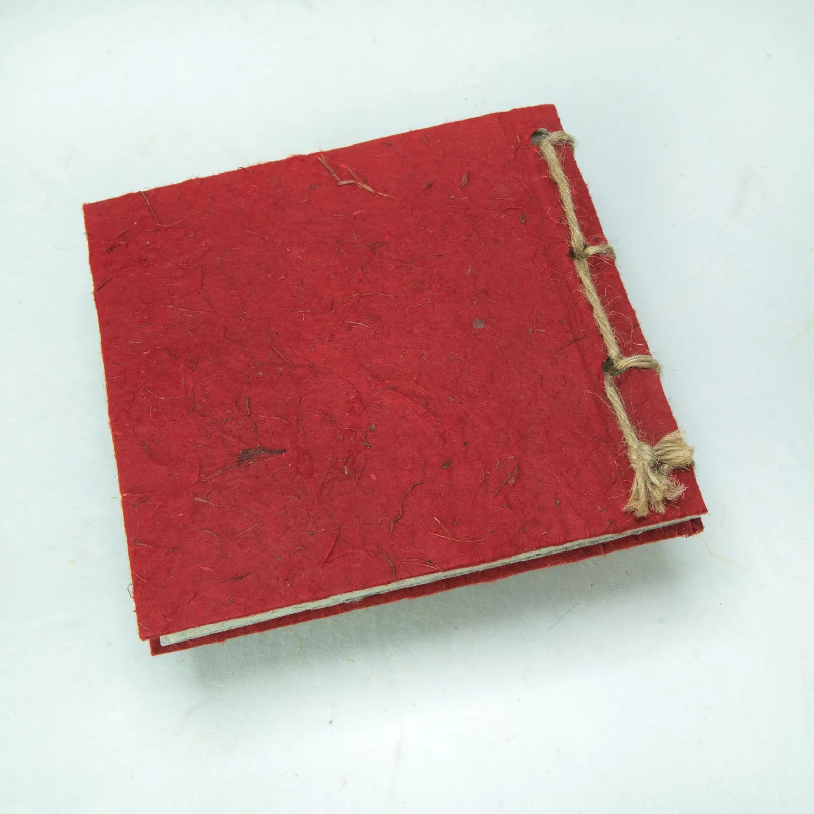Artist Reproductions - Thailand Themed - Batik Art Set Red - Twine Eco-friendly Journal and Scratch Pad Set