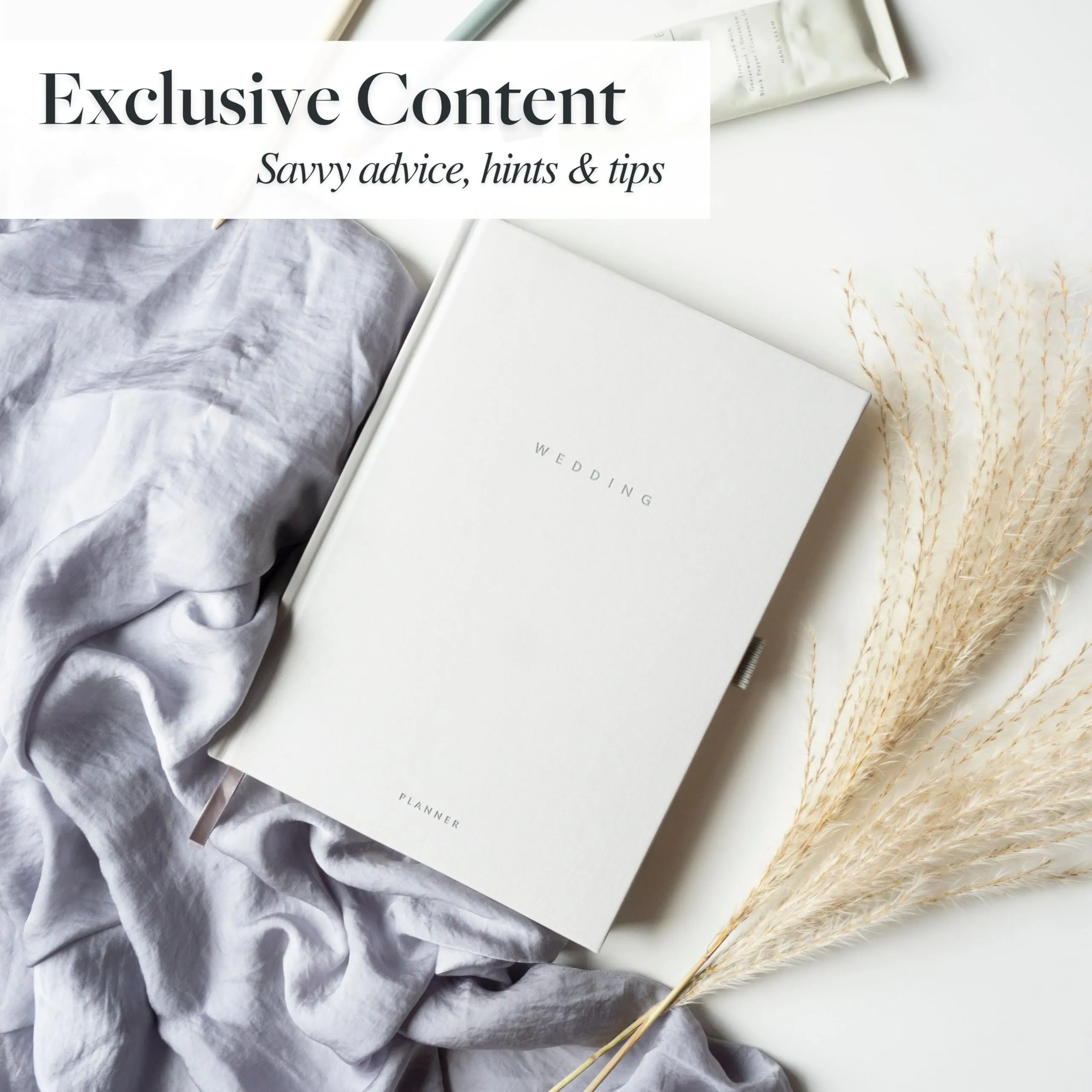 Award Winning Scribble & Dot® Wedding Planner Book and Organizer for the Bride | Tissue Wrapped in a Gift Box | Cushioned Cover & Thick Pages | This Elegantly Designed Planner Allows you to Plan Every Detail