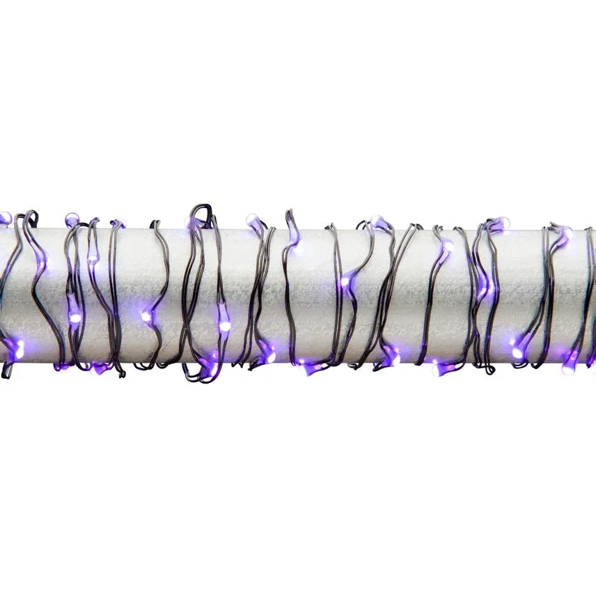 Battery Operated Purple Micro LED, 10'