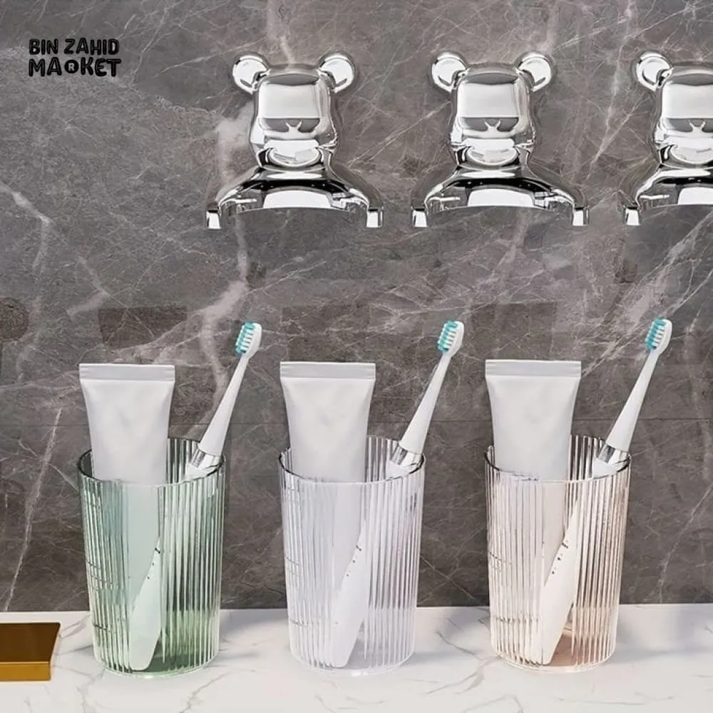 BEAR STORAGE GLASS TYPE HOLDER