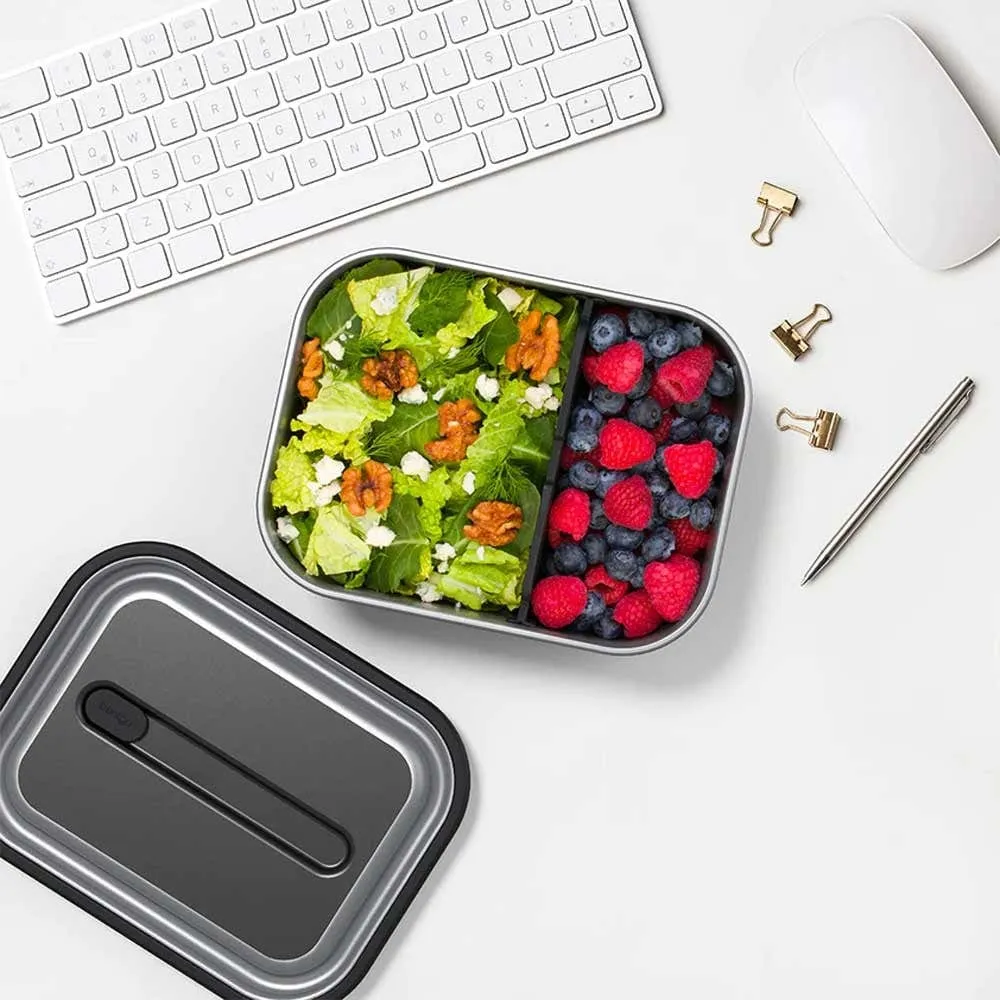 Bentgo Microwavable Stainless Steel Leak-proof Lunch Box 1200ml Black