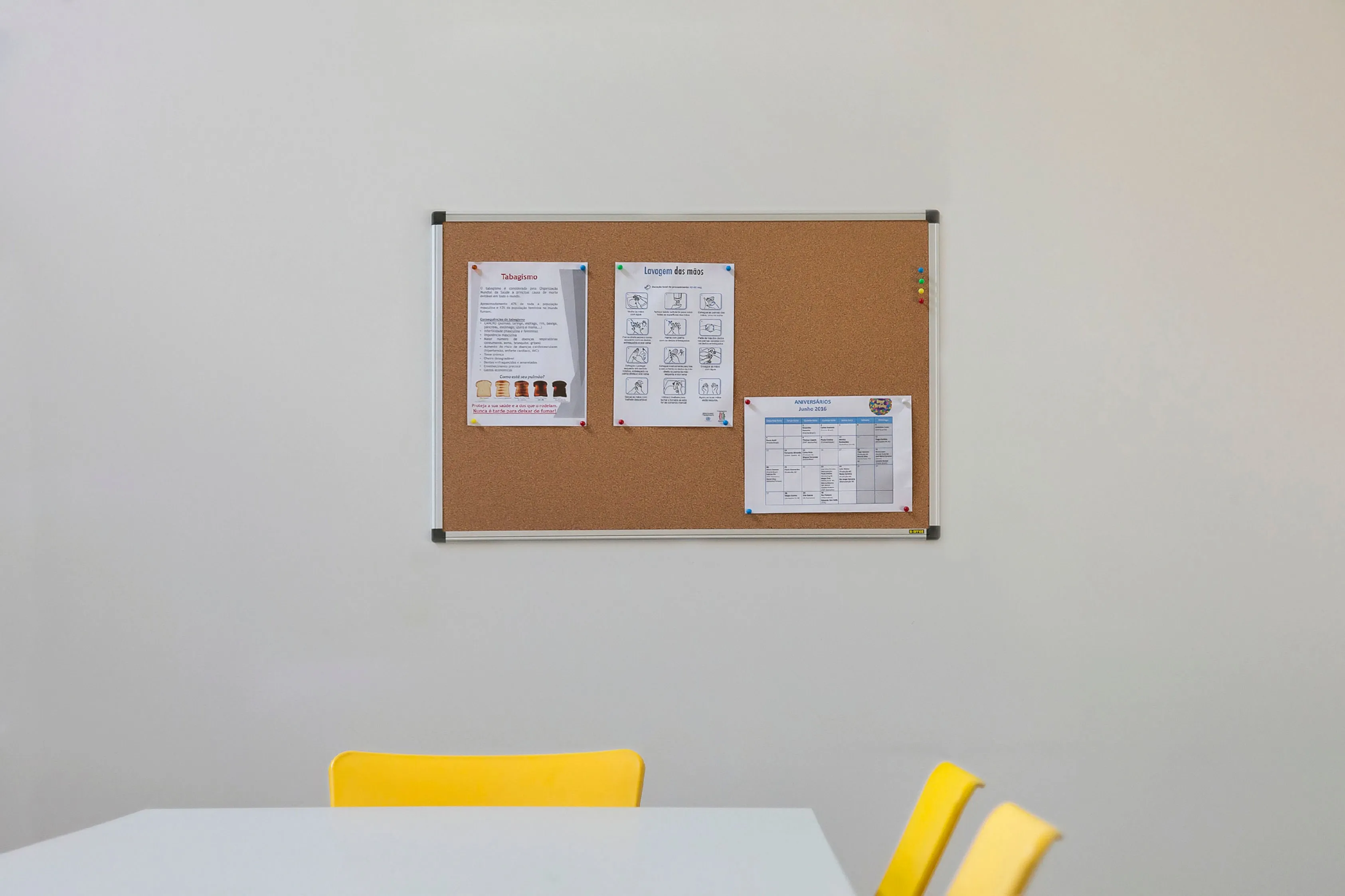 Bi-Office Maya Cork Noticeboard Aluminium Frame 1800x1200mm - CA271170
