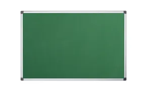 Bi-Office Maya Green Felt Noticeboard Aluminium Frame 1200x1200mm - FA3844170