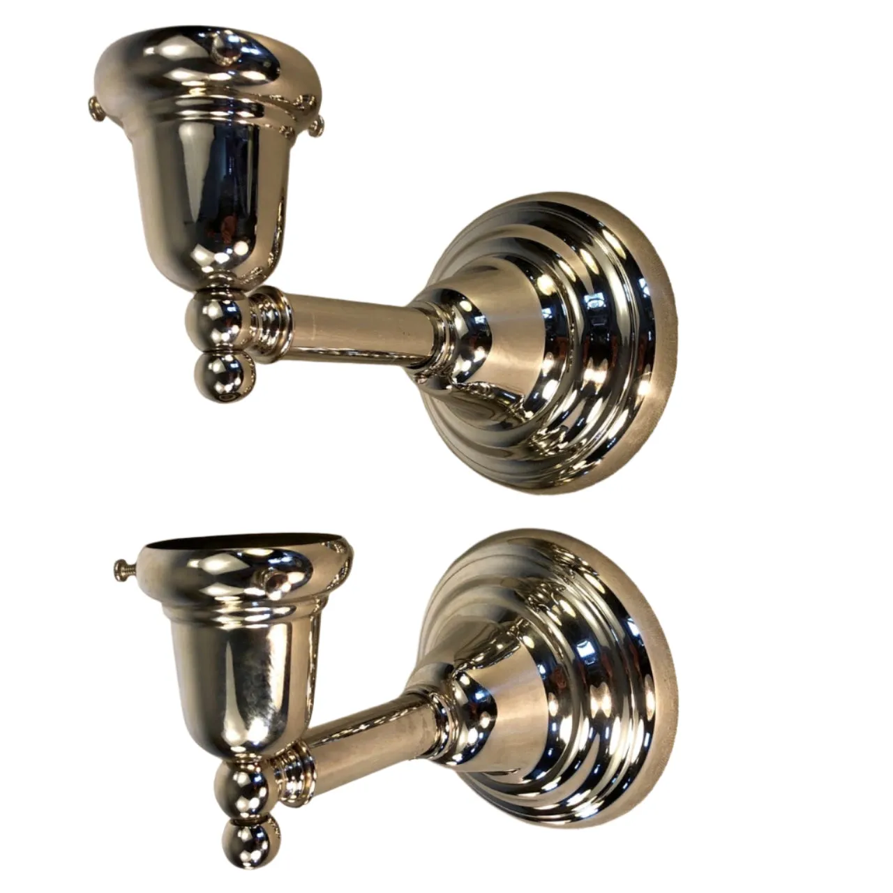 Brass Light Gallery -  Wall Light Sconce, Polished Nickel