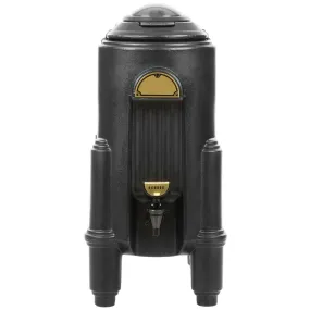 Cambro CSR5110 Camserver 5 Gallon Black Insulated Beverage Dispenser