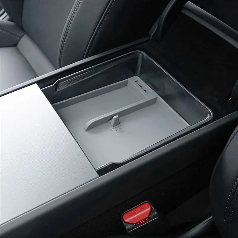 Center Console Storage Box Organizer for Tesla Model Y Juniper 2025 