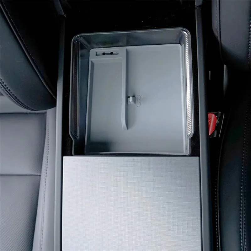 Center Console Storage Box Organizer for Tesla Model Y Juniper 2025 