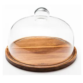 Cheese Dome With Board dia 26cm