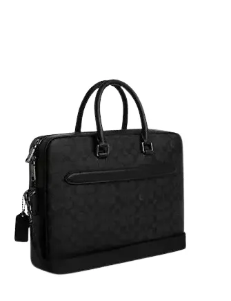 Coach Ethan Slim Brief In Signature Canvas