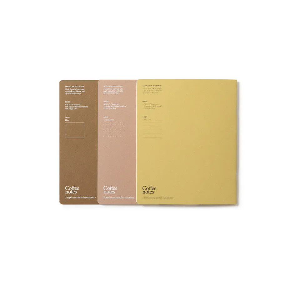 Coffeenotes Medio Notebook Nut Collection