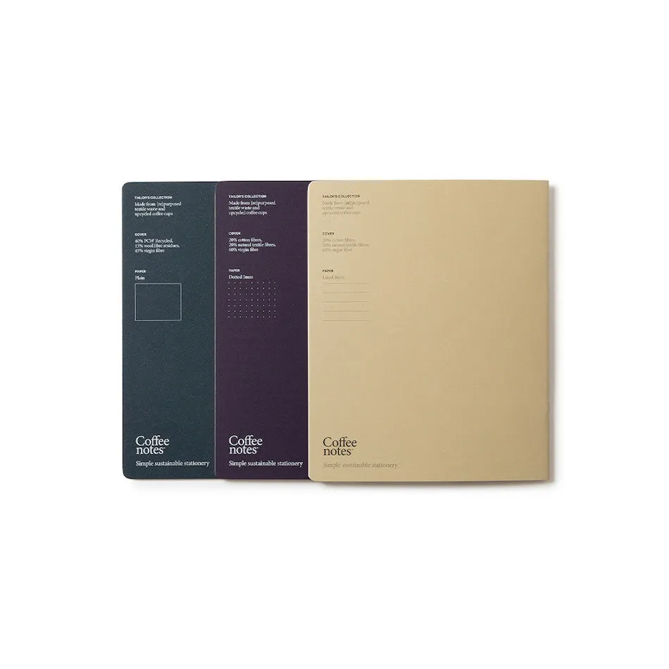 Coffeenotes Piccolo Notebook Tailor's Collection