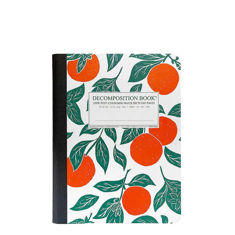 Decomposition Book Large Notebook