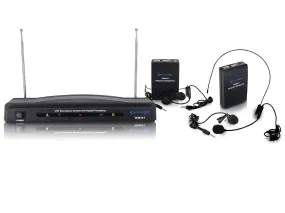 Dual signal VHF Microphone System