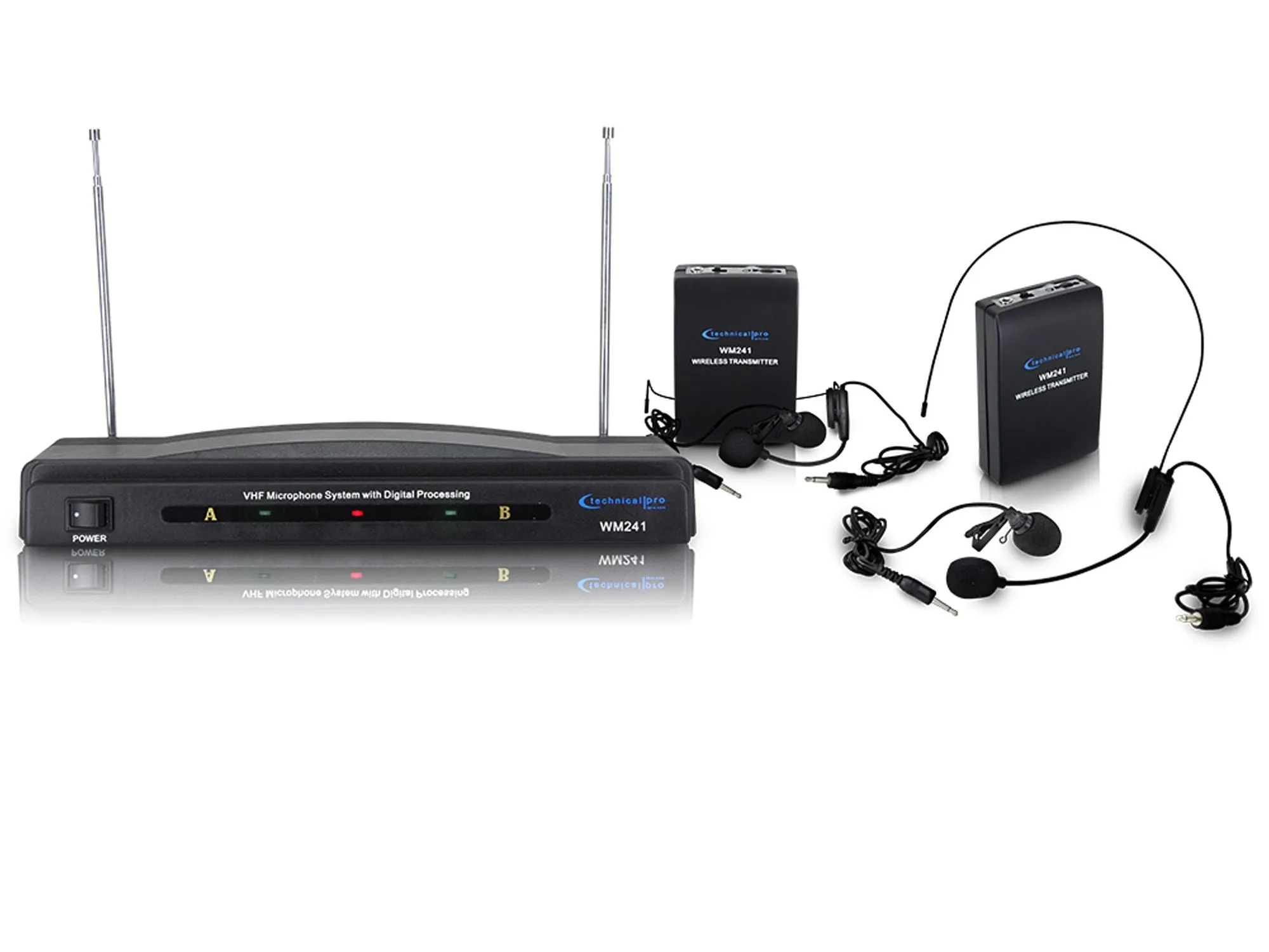Dual signal VHF Microphone System