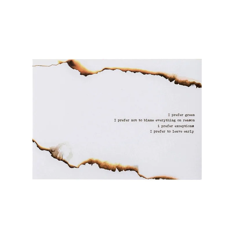 Emotional Memo Journey, 'Creative Burn Note Book