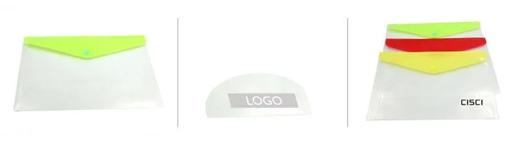 Envelope-Style A4 Document Holder With Clear Body